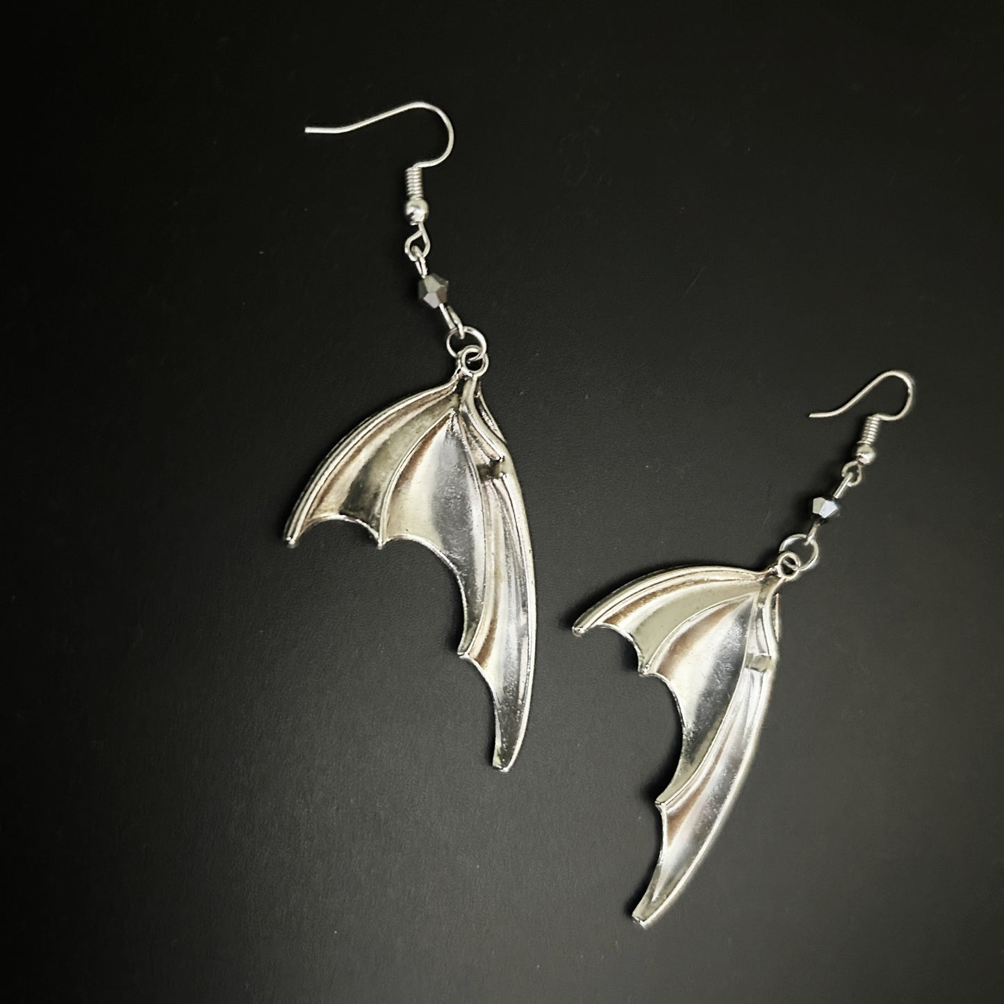 Gothic Bat Wing Earrings