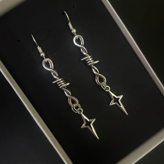 Twilight Star Barbed Earrings